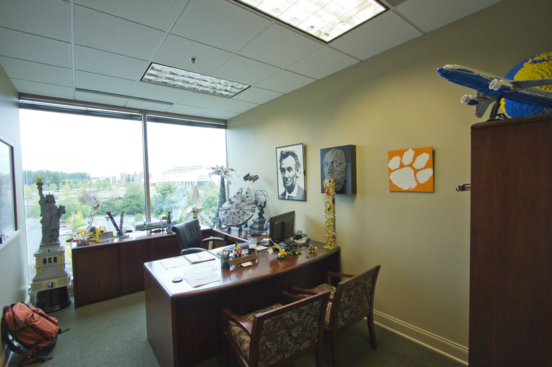 Illustration for article titled This Lego filled office is a wonderful place to do business